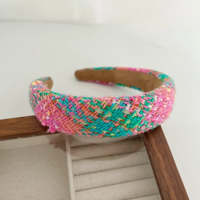 Retro Debutante Style Knotted Hair Hoop All match Outing Barrettes BB Clip Hairpin Sponge Headband - Shop at LoveMi