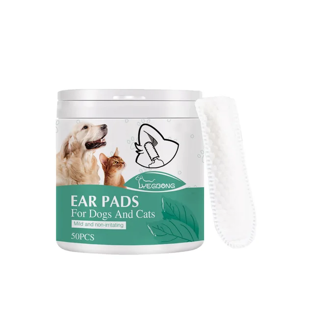 Pet Ear Cleaning Finger Stall Cleaning Cat Dog Ear Mite Earwax Care Meatus Acusticus Cleaning Finger Stall Cleaning Finger Stall - Shop at LoveMi