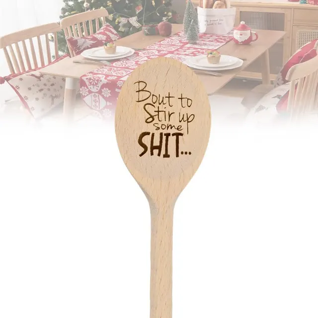 Funny Spoon Wooden Christmas Gift - Shop at LoveMi