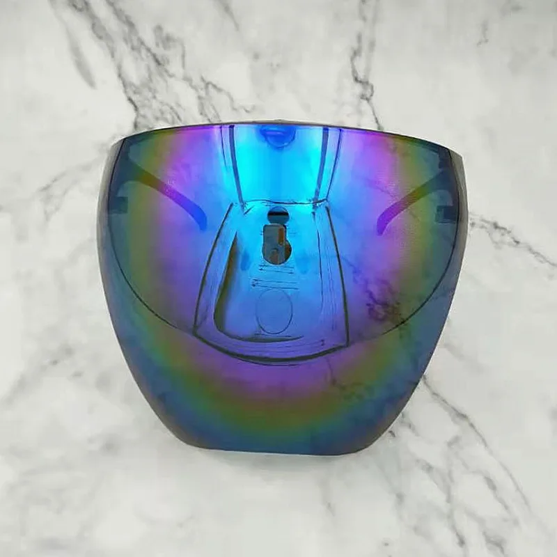 Women Men Protective Mask Glasses Goggles Full Face Spherical Lens Anti spray Safety Riding Sunglasses True Blue - Shop at LoveMi