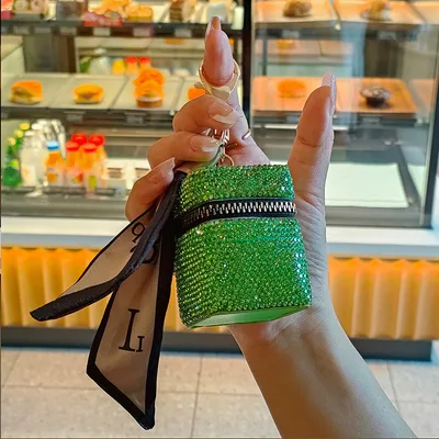 Fashion Trending Key All match Coin Purse Square Tube Lvzuan - Shop at LoveMi