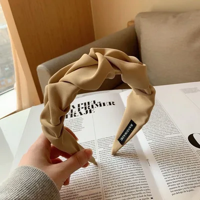 Card Retro Easy Matching Headdress Internet Celebrity Hair Accessories Light Coffee - Shop at LoveMi