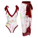 One Piece Swimsuit Two-piece Set Women Bikini - 1Style-S