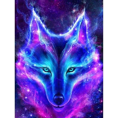 Couple Wolf Animal Landscape Diamond Painting Style16 - Shop at LoveMi