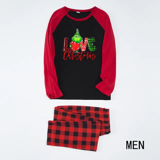 Christmas Parent child Wear Family Pack Homewear Pajamas Suit Jjf88 183 - Shop at LoveMi