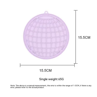 Fish shaped Round Pet Silicone Snack Pad Round Purple - Shop at LoveMi