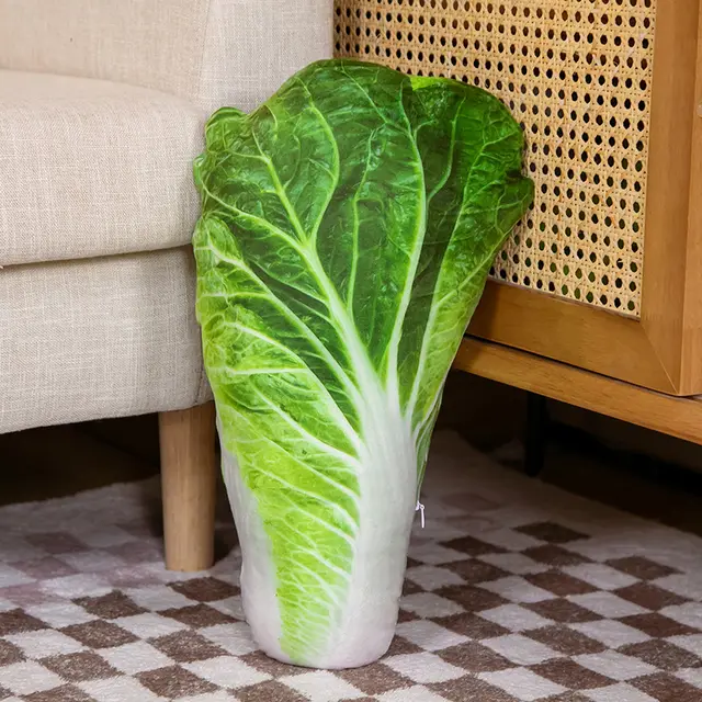Vegetables Style Pillow Cute Sofa Back Cushion Cabbage - Shop at LoveMi