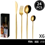 Golden 24Pcs Set