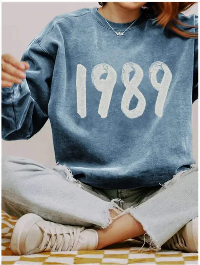 Long Sleeve Crew Neck Sweater Top Women's Spandex Sweater 3Style - Shop at LoveMi