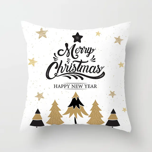 Christmas Words Christmas Pillow Cover Xmas11 12 Style - Shop at LoveMi