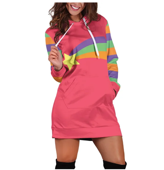 European And American Autumn Fashion Hooded Bathroom European Code Pink - Shop at LoveMi