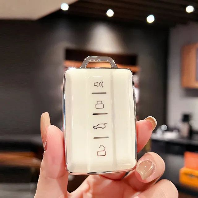 20T City Off road TPU Car Key Case Tank White Single Bag - Shop at LoveMi