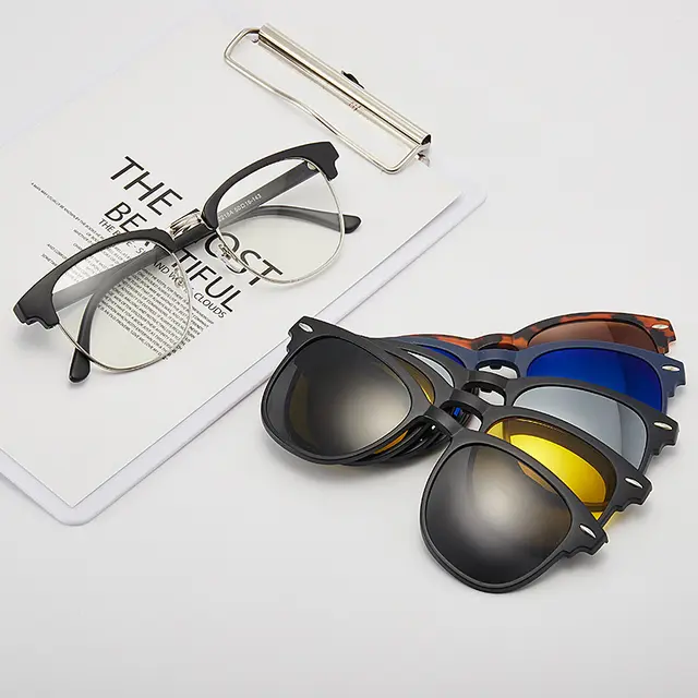 Polarized Sunglasses Magnetic Glasses Pc Frame - Shop at LoveMi
