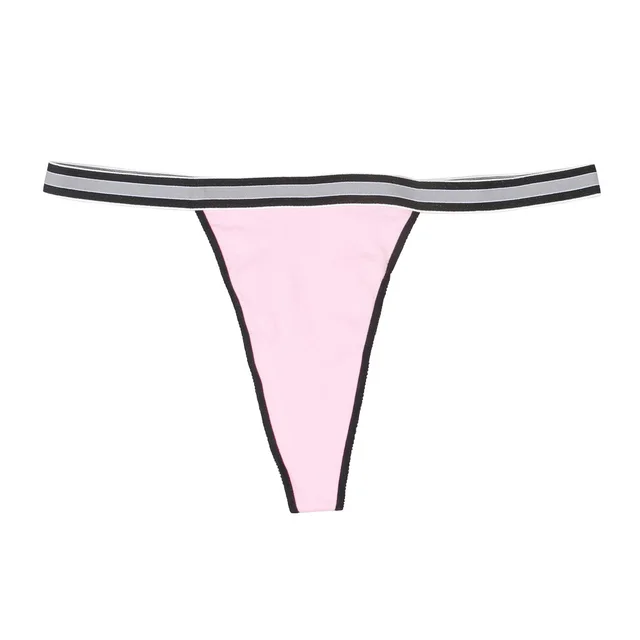 Lightweight Breathable Highly elastic Plus Size Sexy Hot T shaped Panties Pink - Shop at LoveMi