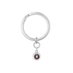 Projection Necklace In 100 Languages I Love You - Silver