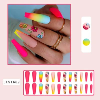 Wear Nail Wearable Nail Patch Style 10 - Shop at LoveMi
