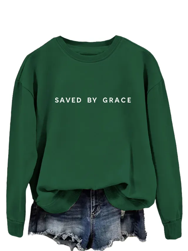 Fashion Simple Ladies Loose Sweater Dark Green - Shop at LoveMi