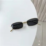 Gold Frame Black And Grey Lens
