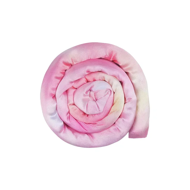 Spiral Lock Colored Dreadlocks Bendable Hair Band Tie Dye Pink Orange - Shop at LoveMi
