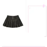 Black Leather Skirt