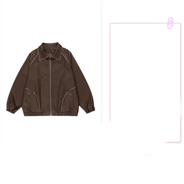 Women's Retro Loose Fitting Cotton Clothes Brown - Shop at LoveMi