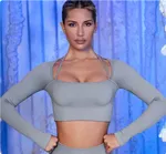 Gray Long Sleeves