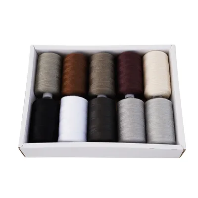 Household Sewing Machine Thread Dacron Thread Customized Color Small Roll DIY Thread New Gray Series - Shop at LoveMi