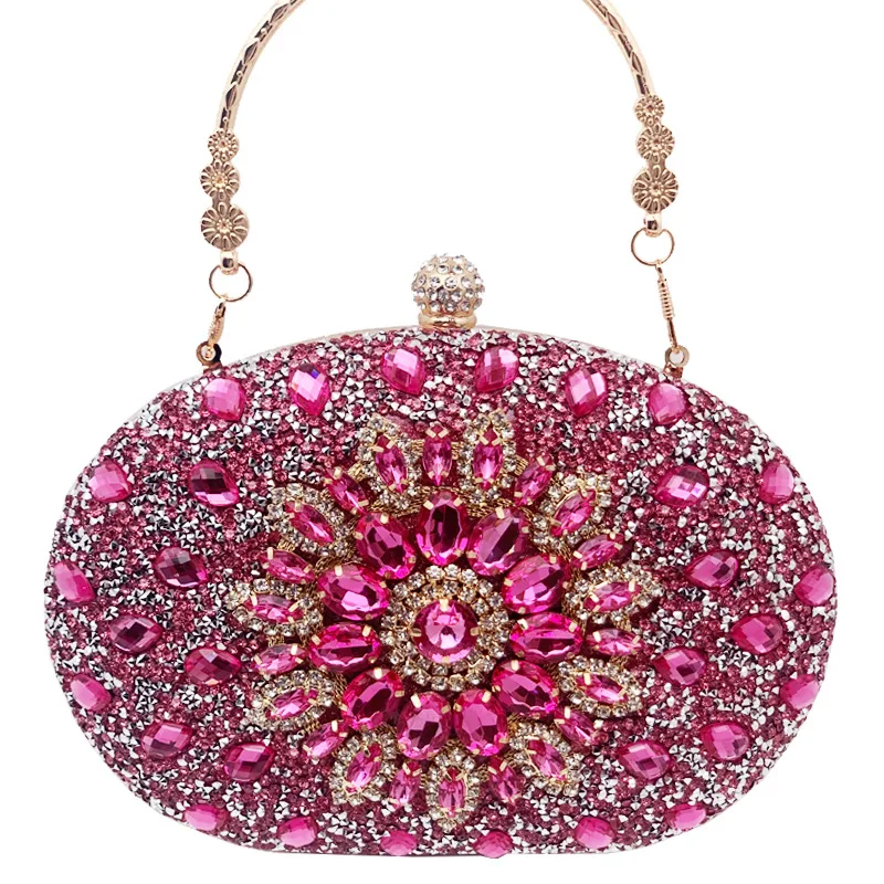 Sunflower Dinner Clutch All Match Dress Female Rose - Shop at LoveMi