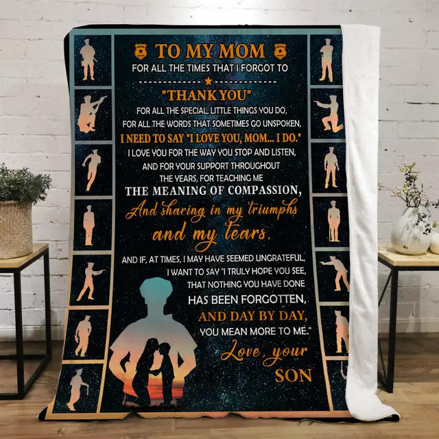 Professional Gift Double sided Flannel Blanket Black - Shop at LoveMi