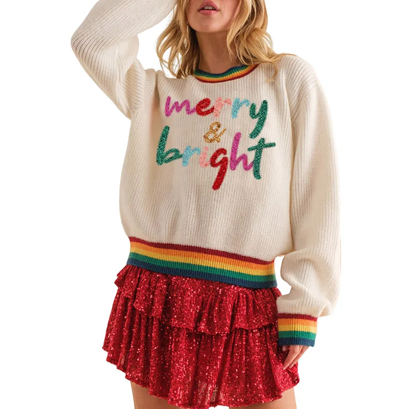 Pullover Round Neck Long Sleeves Top For Women Lc2723729 P1 - Shop at LoveMi