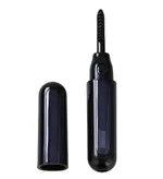 Electric Ironing Eyelash Curler USB Charging Portable Electric Heating Eyelash Curler L - Black