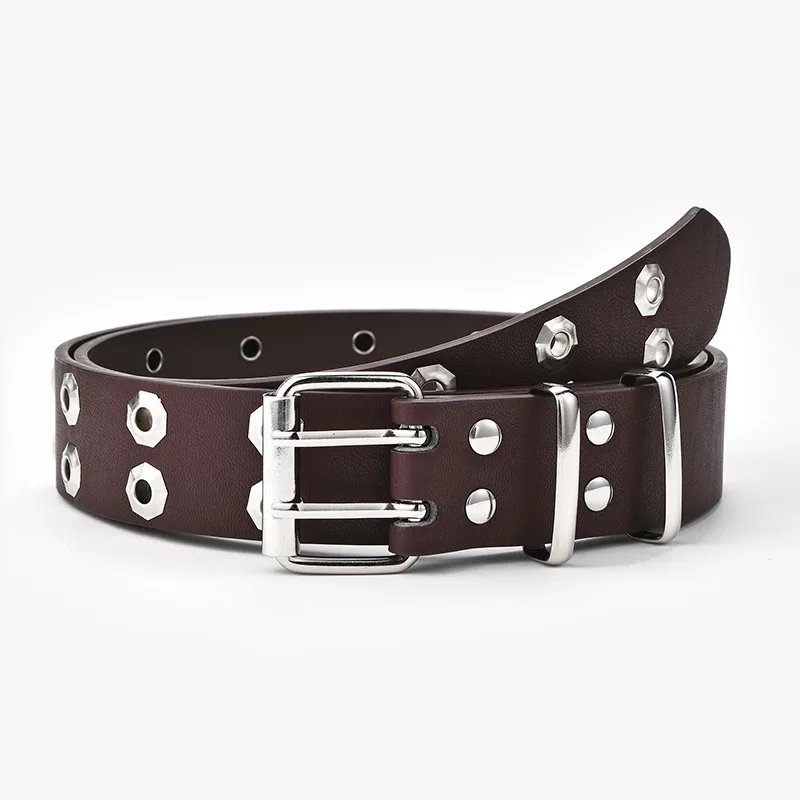 Double Breasted Waistband Hip-hop Chain Versatile - 19Style
