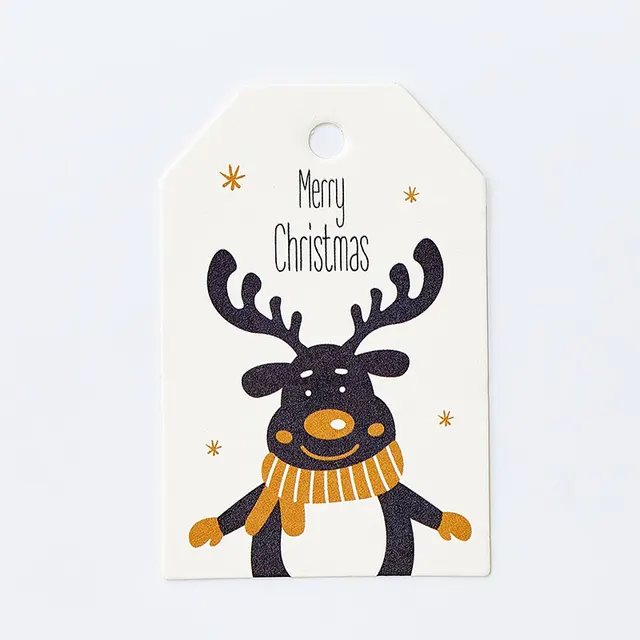 Christmas Decoration Hanging Card Color Listing Christmas Deer - Shop at LoveMi