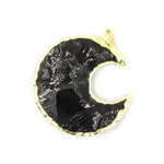 Golden Obsidian Moon