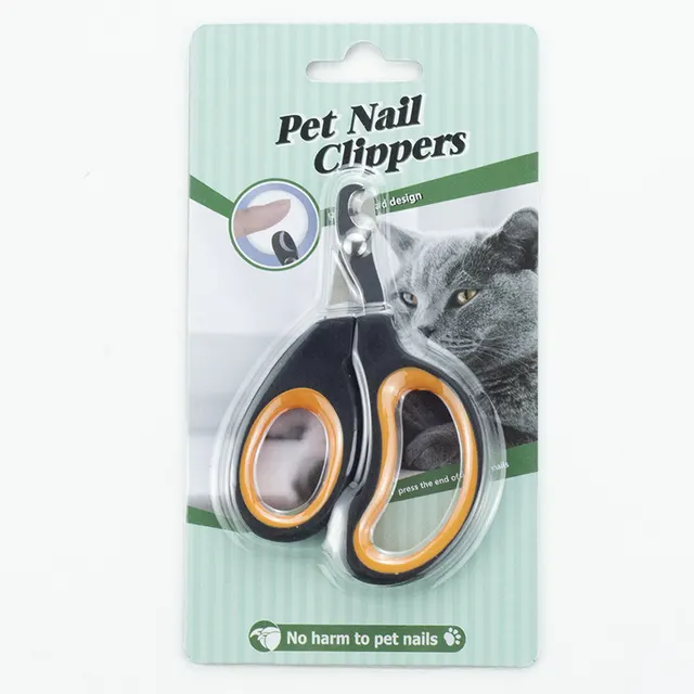 Pet Supplies For Cats And Dogs Nail Scissors Black Orange - Shop at LoveMi