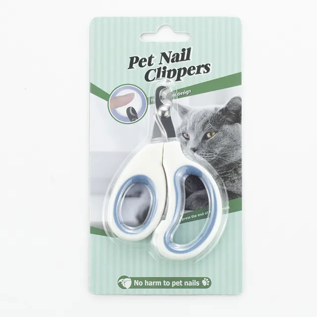 Pet Supplies For Cats And Dogs Nail Scissors White Dark Blue - Shop at LoveMi