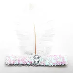Indian Feather Headwear White