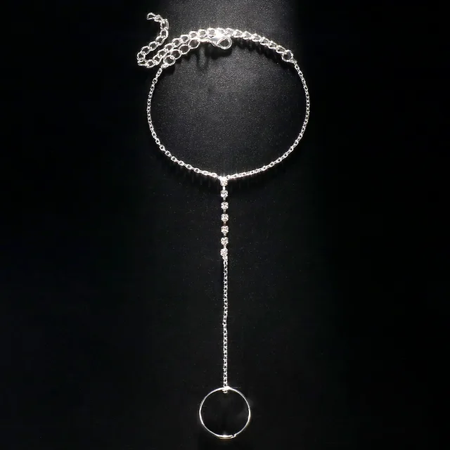 New Rhinestone Mitten type Bracelet Exotic Style Silver - Shop at LoveMi