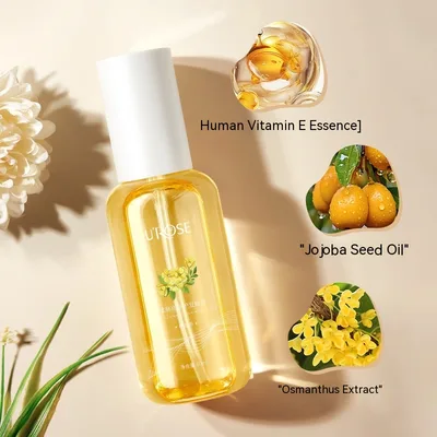 Soft And Shiny Hair Care Essential Oil Anti frizz Dry And Smooth And Shiny Curly Osmanthus Flavor - Shop at LoveMi