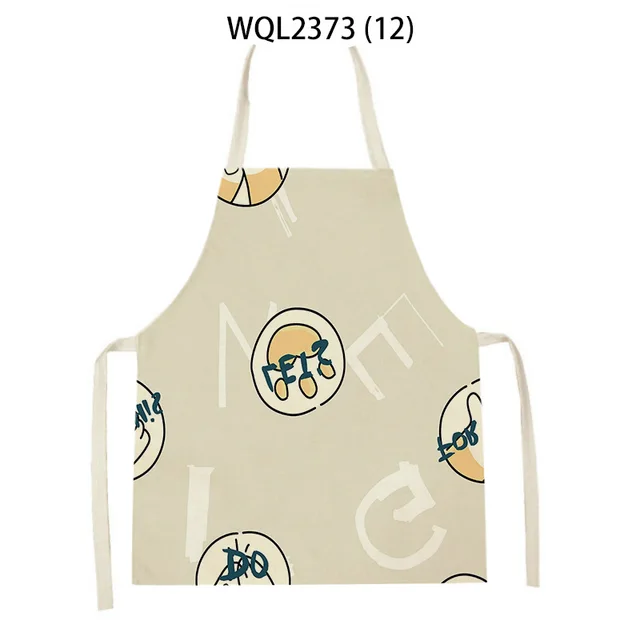 Anti fouling Cartoon Apron Kitchen Printing Sleeveless Blouse Wql2373 12 - Shop at LoveMi
