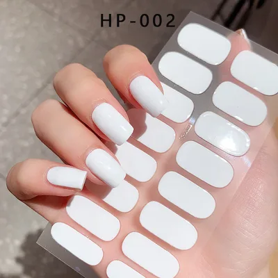Waterproof And Durable Second Generation Semi cured UV Nail Beauty Stickers Hp 002 - Shop at LoveMi