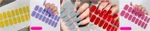 Waterproof And Durable Second Generation Semi-cured UV Nail Beauty Stickers - Set