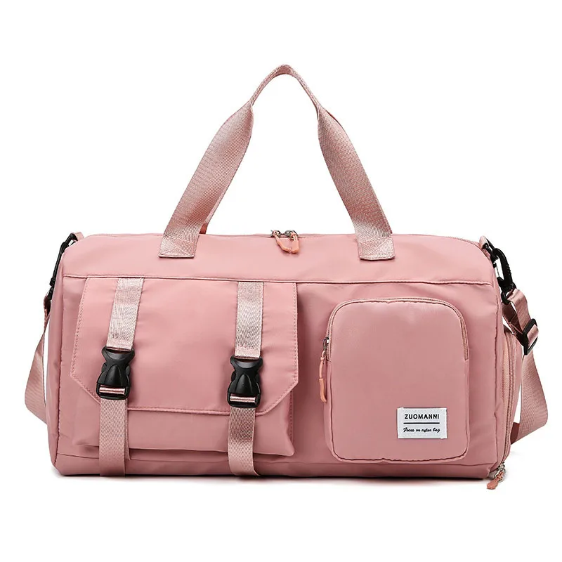 Portable Travel Women's Sports Fitness Water proof Bag Peach Blossom Powder - Shop at LoveMi