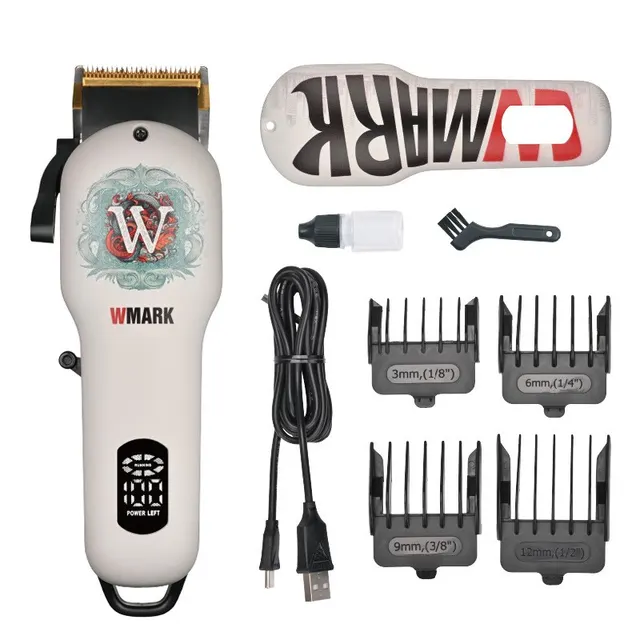 Electric Clipper Oil Head Trim Ng 123 White - Shop at LoveMi