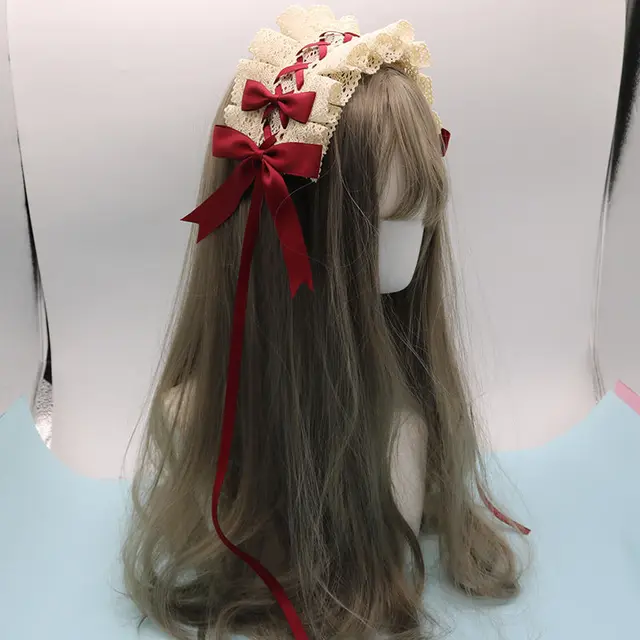 Headband Headwear Can Be Used As A Humanoid Puppet, Xin Persian Capan Independent Generate Color Wine Red - Shop at LoveMi