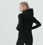 Black Velvet Coat Sweater