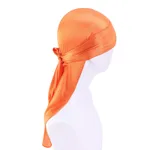 Fashion Personality Silk Strap Tam-o'-shanter - Orange