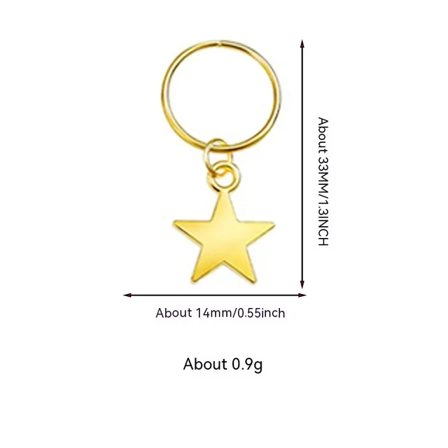 Hair Ring XINGX Lightning Shell Small Pendant Hairware Xingx - Shop at LoveMi