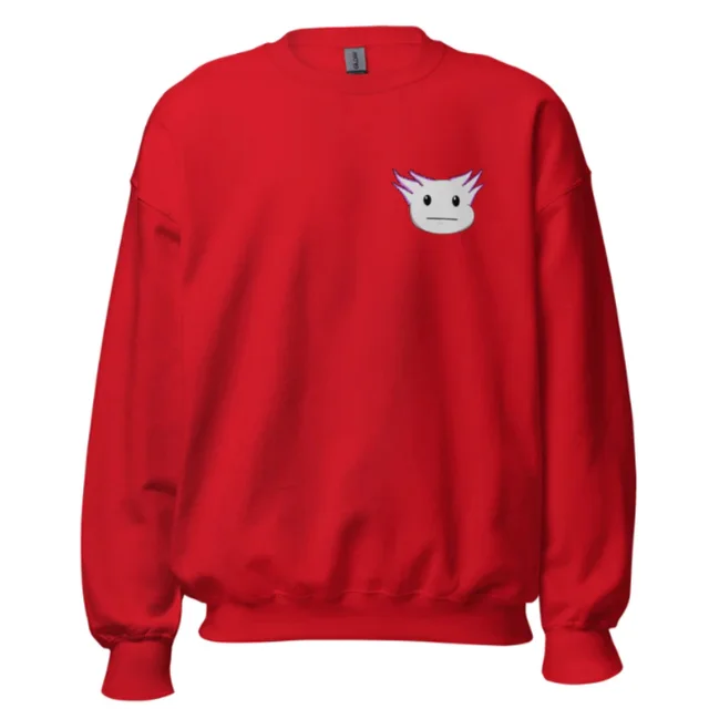 Women's Printed Casual Korean Style Loose Crew Neck Top Red - Shop at LoveMi