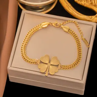 Fashion Woven Titanium Steel Bracelet For Women - Jye2133